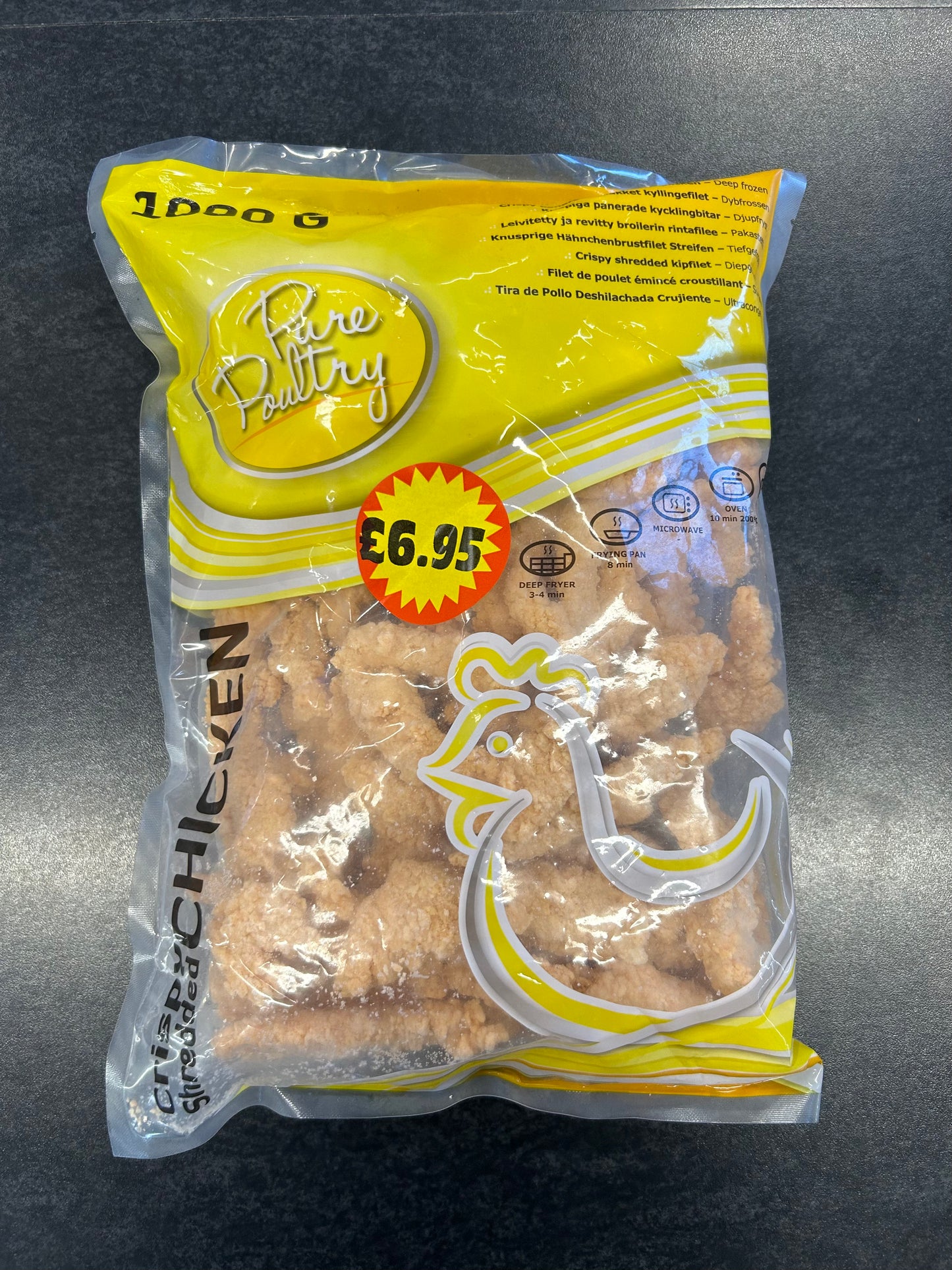 Pure Poultry Plain Crispy Shred 1kg