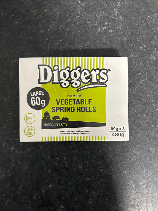 Diggers Veg Spring Rolls