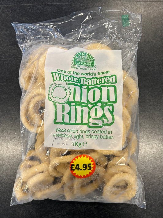 Natural Onion Rings 1kg