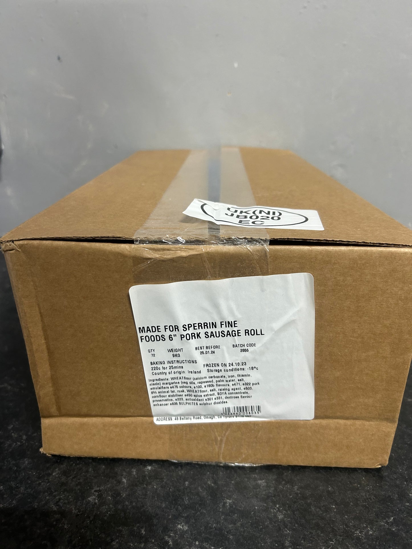 Pork Sausage Roll x72