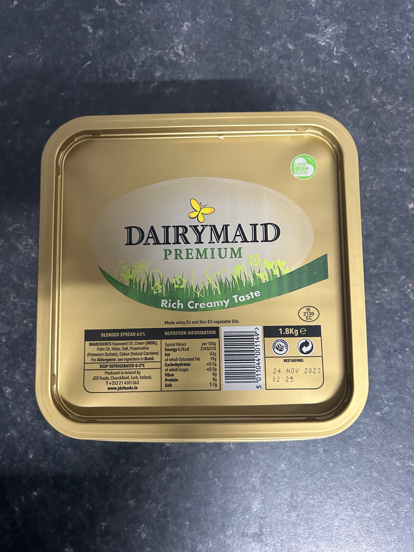 Dairymaid Premium Spread 1.8kg