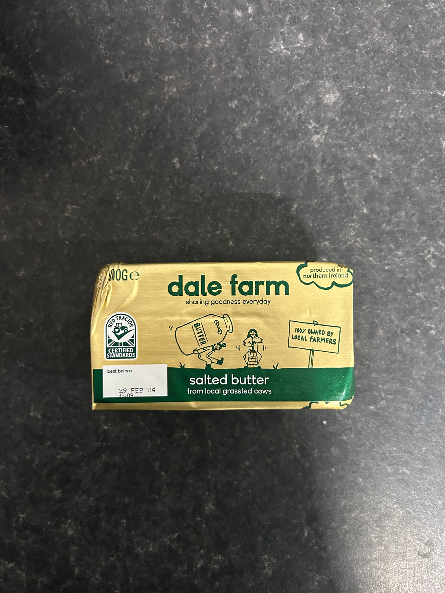 Dale Farm Butter Blocks 500g