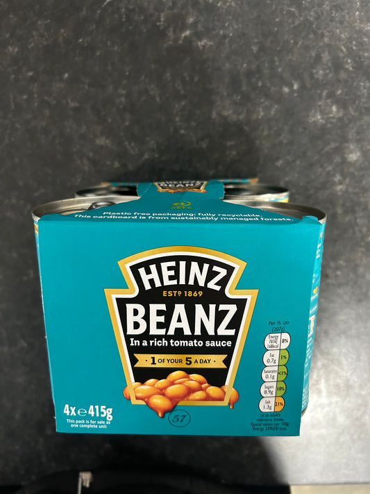 Heinz Baked Beans 4 Pack