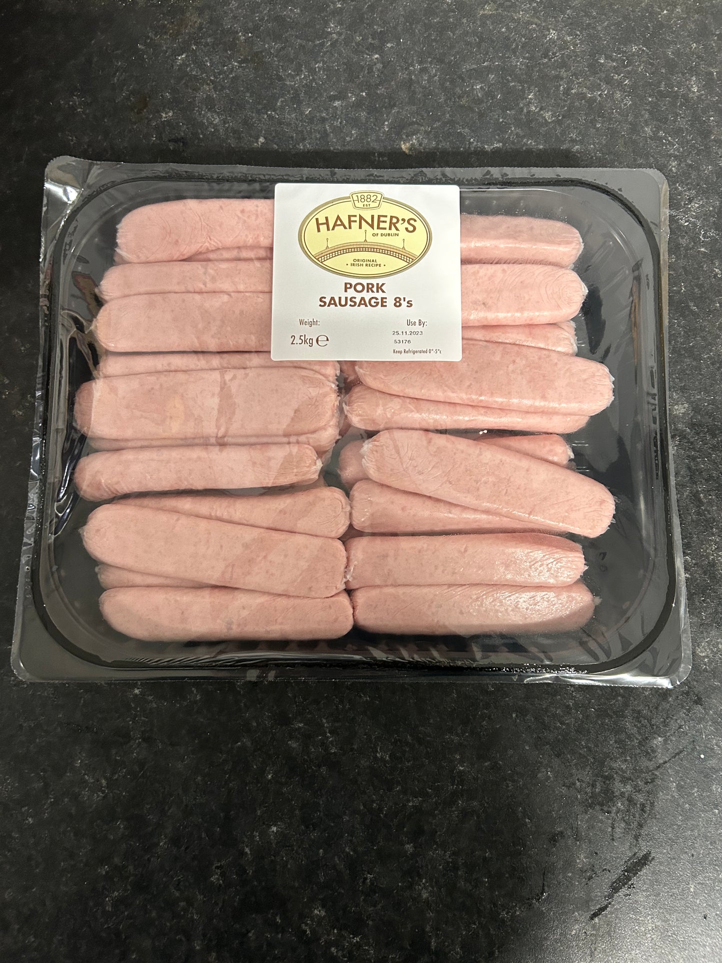 Halfners Sausages 2.5kg