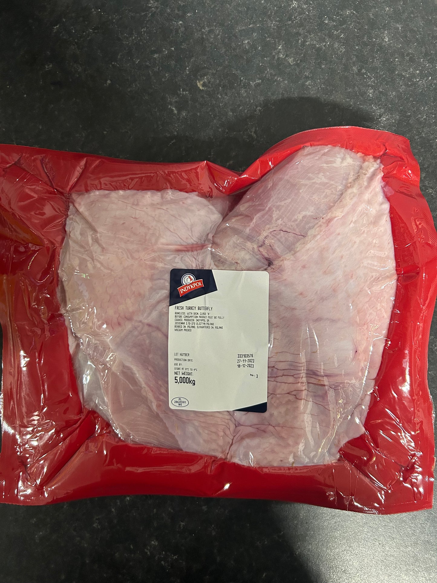 Fresh Turkey Butterfly (Approx 4.75-5.25kg)