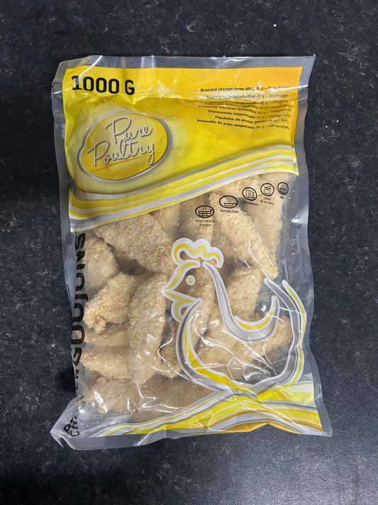 Pure Poultry Breaded Goujon 1kg